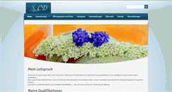 Desktop Screenshot of claudia-domke.de