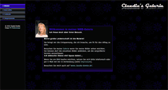 Desktop Screenshot of galerie.claudia-domke.de